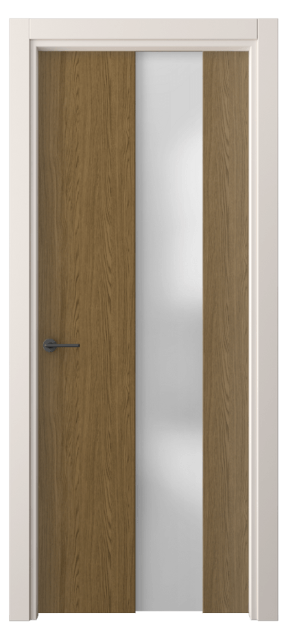 Межкомнатная дверь Freedom 4226 Торфяной дуб Сатинированное стекло Цена 32639 ₽ | Volhovec