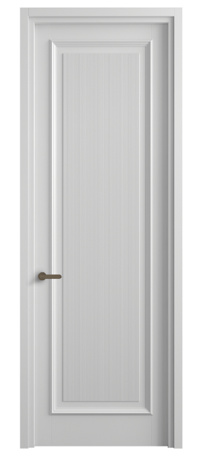 Межкомнатная дверь Шарм 6711 Матовый белоснежный  Цена 97699 ₽ | Volhovec