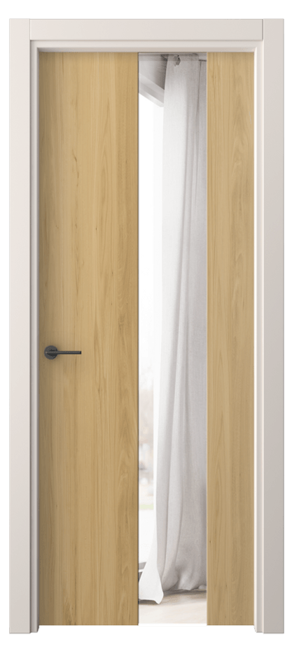 Межкомнатная дверь Freedom 4226 Солнечный вяз Двустороннее зеркало, триплекс, 6 мм Цена 40299 ₽ | Volhovec