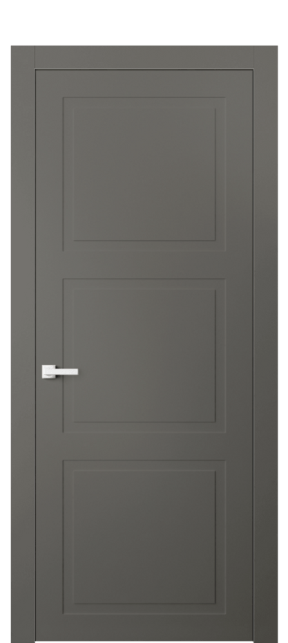 Дверь межкомнатная Neo Classic 8003 Матовый классический серый Гладкий компланарный наличник МКЛС Цена 60099 ₽ Наличники уже входят в базовый комплект. Фабрика дверей Волховец 8 (800) 551 43 19 Межкомнатная дверь Neo Classic 8003 Матовый классический серый Цена 60099 ₽ | Volhovec