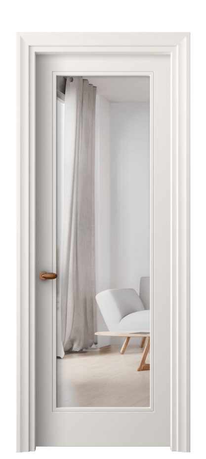 Дверь межкомнатная Esse 8502 Матовый пудровый белый Двустороннее зеркало, триплекс Фигурный универсальный наличник МПБЛ Цена 72299 ₽ Наличники уже входят в базовый комплект. Фабрика дверей Волховец 8 (800) 551 43 19 Межкомнатная дверь Esse 8502 Матовый пудровый белый Двустороннее зеркало, триплекс Цена 72299 ₽ | Volhovec