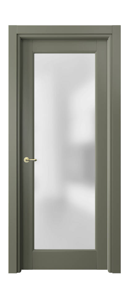 Межкомнатная дверь Toscana Rombo 6300 Бук оливковый тёмный Сатинированное стекло Цена 89099 ₽ | Volhovec