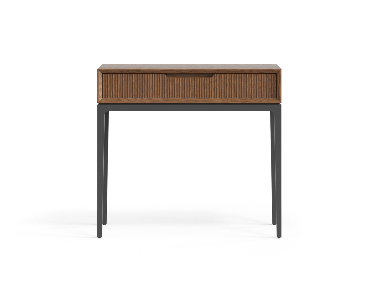 Консоль Velvet 1 ящик дуб каштановый матовый