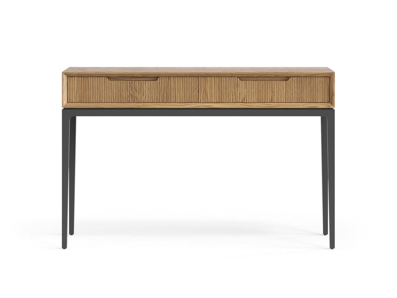 Консоль Velvet 2 ящика дуб мускатный матовый