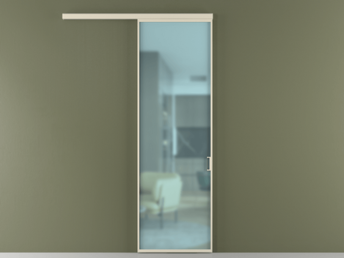 Перегородка Формато вдоль стены 1 створка АЛПР 040.01 Алюминий бежево-серый Сатинированное голубое стекло, триплекс. Цена 101760 ₽ 1. Полотно (800/2100 мм)
2. Комплект установки раздвижной системы
3. Базовый комплект фурнитуры
4.Ручка Рондо. Фабрика дверей Волховец 8 (800) 551 43 19 Перегородка Формато вдоль стены 1 створка АЛПР 040.01 Алюминий бежево-серый Сатинированное голубое стекло, триплекс Цена 101760 ₽ | Volhovec