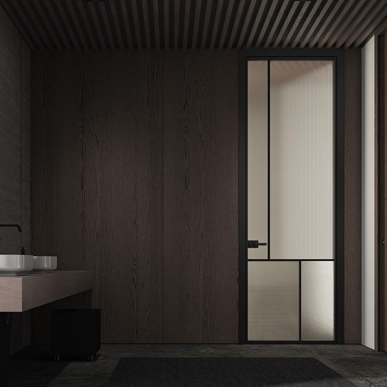 Алюминиевые двери Mosaic