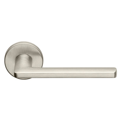 Ручки для дверей Ручка дверная Люче Пи. Цвет Никель матовый. Коллекция Люче Пи. Картинка.