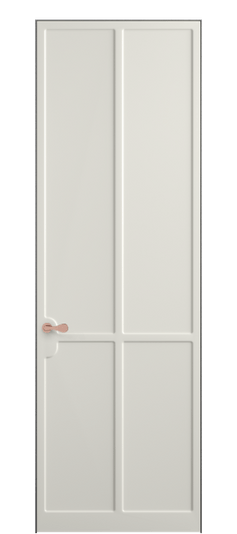Дверь межкомнатная 7531 МЖМ. Цвет Матовый жемчужный. Материал Гладкая эмаль. Коллекция Softform. Картинка.