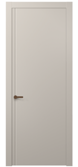 Дверь межкомнатная АКП 8644 МСБЖ. Цвет Матовый светло-бежевый. Материал Гладкая эмаль. Коллекция Alba. Картинка.