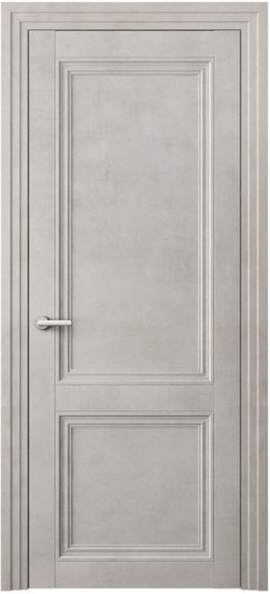 Дверь межкомнатная 2523 ЛСЕ. Цвет Леон серебро. Материал Teknofoil Ламинатин. Коллекция Centro. Картинка.