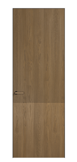 Дверь межкомнатная 8205 ДМС.М. Цвет Дуб мускатный матовый. Материал Массив дуба матовый. Коллекция Velvet. Картинка.