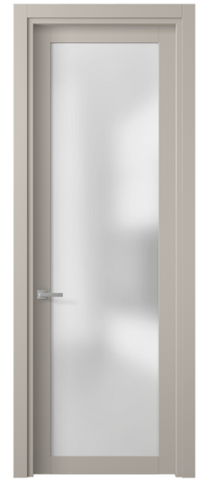 Дверь межкомнатная 2102 МСБЖ САТ. Цвет Матовый светло-бежевый. Материал Гладкая эмаль. Коллекция Planum. Картинка.