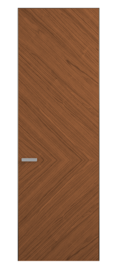 Дверь межкомнатная АКП 0202 ОМДМР Орех медный матовый. Цвет Орех медный матовый рифт. Материал Радиальный шпон Naturwood. Коллекция Rift. Картинка.