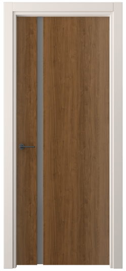 Межкомнатная дверь 4222 ЛОР СЕР САТ. Цвет Лесной орех. Материал Ламинатин. Коллекция Freedom. Фото. Дверь межкомнатная 4222 ЛОР СЕР САТ. Цвет Лесной орех. Материал Ламинатин. Коллекция Freedom. Картинка.