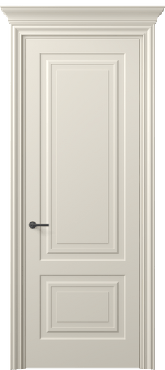 Дверь межкомнатная 8451 МБСР. Цвет Матовый бежево-серый. Материал Гладкая эмаль. Коллекция Mascot. Картинка.