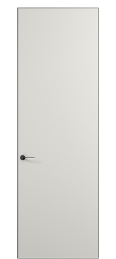 Дверь межкомнатная 0010 ПЭБЛ. Цвет ПЭТ белоснежный. Материал ПЭТ. Коллекция Planum Pro. Картинка.