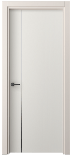 Дверь межкомнатная 4201 ПЭБЛ. Цвет ПЭТ белоснежный. Материал ПЭТ. Коллекция Freedom. Картинка.