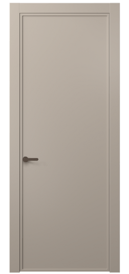 Дверь межкомнатная АКП 8601 МБСК. Цвет Матовый бисквитный. Материал Гладкая эмаль. Коллекция Frame. Картинка.