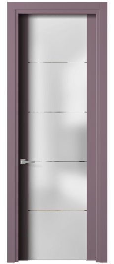 Дверь межкомнатная 4114 - planum Пастельно-фиолетовый RAL 4009. Цвет RAL Пастельно-фиолетовый RAL 4009. Материал Гладкая эмаль. Коллекция Planum. Картинка.