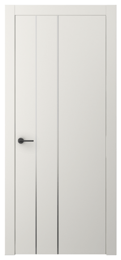 Дверь межкомнатная АКП 4203 СТБЛ Софт-тач белоснежный. Цвет Софт-тач белоснежный. Материал Полипропилен. Коллекция Freedom. Картинка.