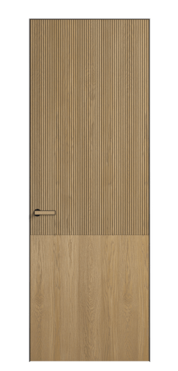 Дверь межкомнатная 8205 ДСМ.М. Цвет Дуб соломенный матовый. Материал Массив дуба матовый. Коллекция Velvet. Картинка.