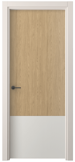 Дверь межкомнатная 4229 ЖМД. Цвет Жемчужный дуб. Материал Ламинатин. Коллекция Freedom. Картинка.