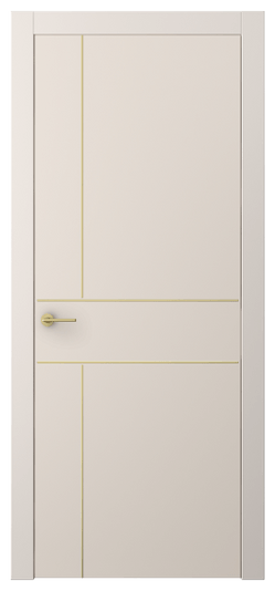 Дверь межкомнатная АКП 4209 ПЭПБ. Цвет ПЭТ пудровый бежевый. Материал ПЭТ. Коллекция Freedom. Картинка.