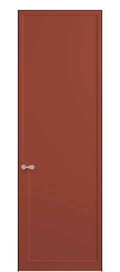 Дверь межкомнатная 7502 NCS S 3040-Y80R. Цвет NCS NCS S 3040-Y80R. Материал Гладкая эмаль. Коллекция Softform. Картинка.