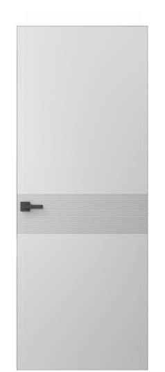 Дверь межкомнатная АКП 8041 ГРН. Цвет Грунт под покраску. Материал Грунт под покраску. Коллекция Linea. Картинка.