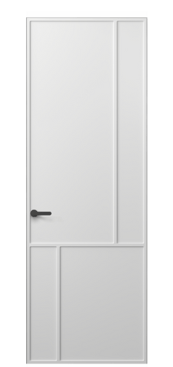 Дверь межкомнатная АКП 8606 ГРН. Цвет Грунт под покраску. Материал Грунт под покраску. Коллекция Frame. Картинка.