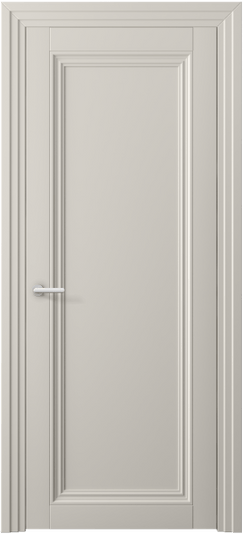 Дверь межкомнатная 2501 ПЭСС. Цвет ПЭТ светло-серый. Материал ПЭТ. Коллекция Centro. Картинка.