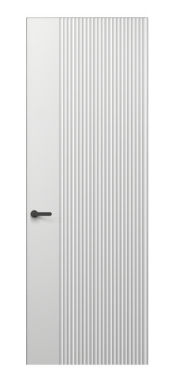 Дверь межкомнатная АКП 8643 ГРН. Цвет Грунт под покраску. Материал Грунт под покраску. Коллекция Alba. Картинка.