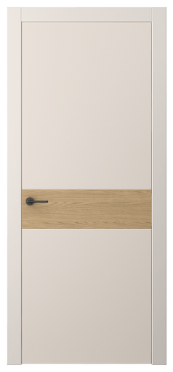 Дверь межкомнатная АКП 4221 ПЭПБ. Цвет ПЭТ пудровый бежевый. Материал ПЭТ. Коллекция Freedom. Картинка.