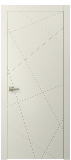 Дверь межкомнатная 8048 ММБ. Цвет Матовый молочно-белый. Материал Гладкая эмаль. Коллекция Linea. Картинка.