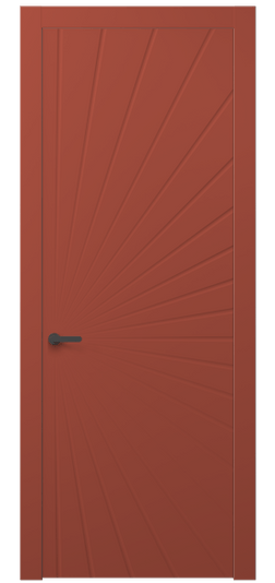 Дверь межкомнатная 8649 NCS S 3040-Y80R. Цвет NCS NCS S 3040-Y80R. Материал Гладкая эмаль. Коллекция Alba. Картинка.