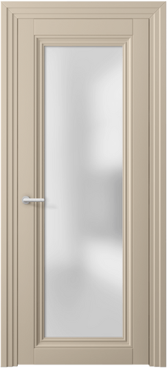 Дверь межкомнатная 2502 ПЭСБ САТ. Цвет ПЭТ светло-бежевый. Материал ПЭТ. Коллекция Centro. Картинка.