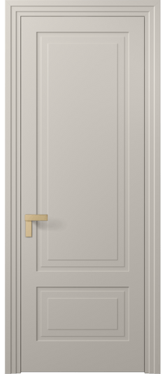 Дверь межкомнатная АКП 8341 МСБЖ Матовый светло-бежевый. Цвет Матовый светло-бежевый. Материал Гладкая эмаль. Коллекция Rocca. Картинка.