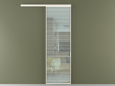 Перегородка Formato вдоль стены 1 створка