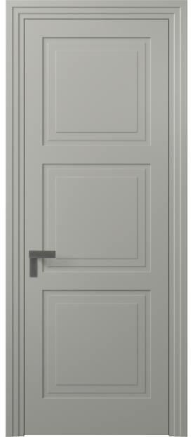 Дверь межкомнатная АКП 8331 МНСР Матовый нейтральный серый. Цвет Матовый нейтральный серый. Материал Гладкая эмаль. Коллекция Rocca. Картинка.