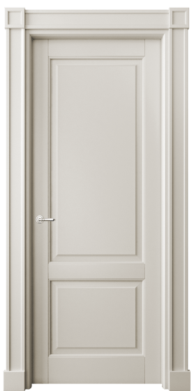 Дверь межкомнатная 6303 МОС . Цвет Матовый облачно-серый. Материал Гладкая эмаль. Коллекция Тоскана Плано. Картинка.