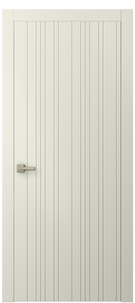 Дверь межкомнатная 8051 ММБ. Цвет Матовый молочно-белый. Материал Гладкая эмаль. Коллекция Linea. Картинка.