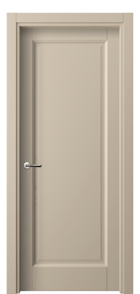 Дверь межкомнатная 1401 ПЭСБ. Цвет ПЭТ светло-бежевый. Материал ПЭТ. Коллекция Galant. Картинка.